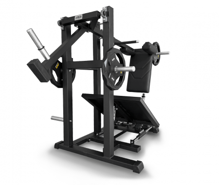 Maquina de sentadilla hack de pendulo para piernas